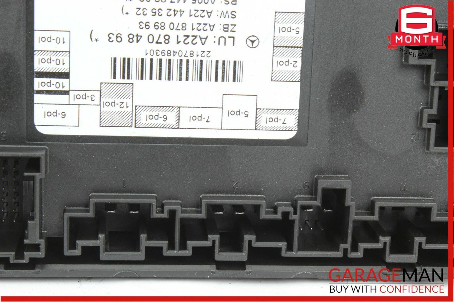 07-13 Mercedes W221 S550 S63 AMG Rear Left / Right Side Door Control Module Unit