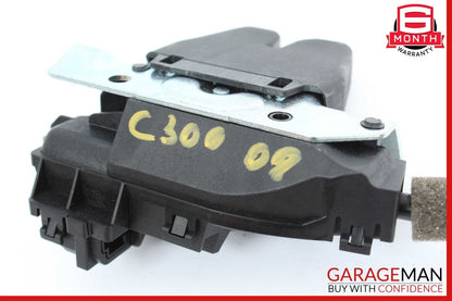 08-11 Mercedes W204 C300 Trunk Lid Latch Lock Actuator w/ Cylinder Mechanism OEM