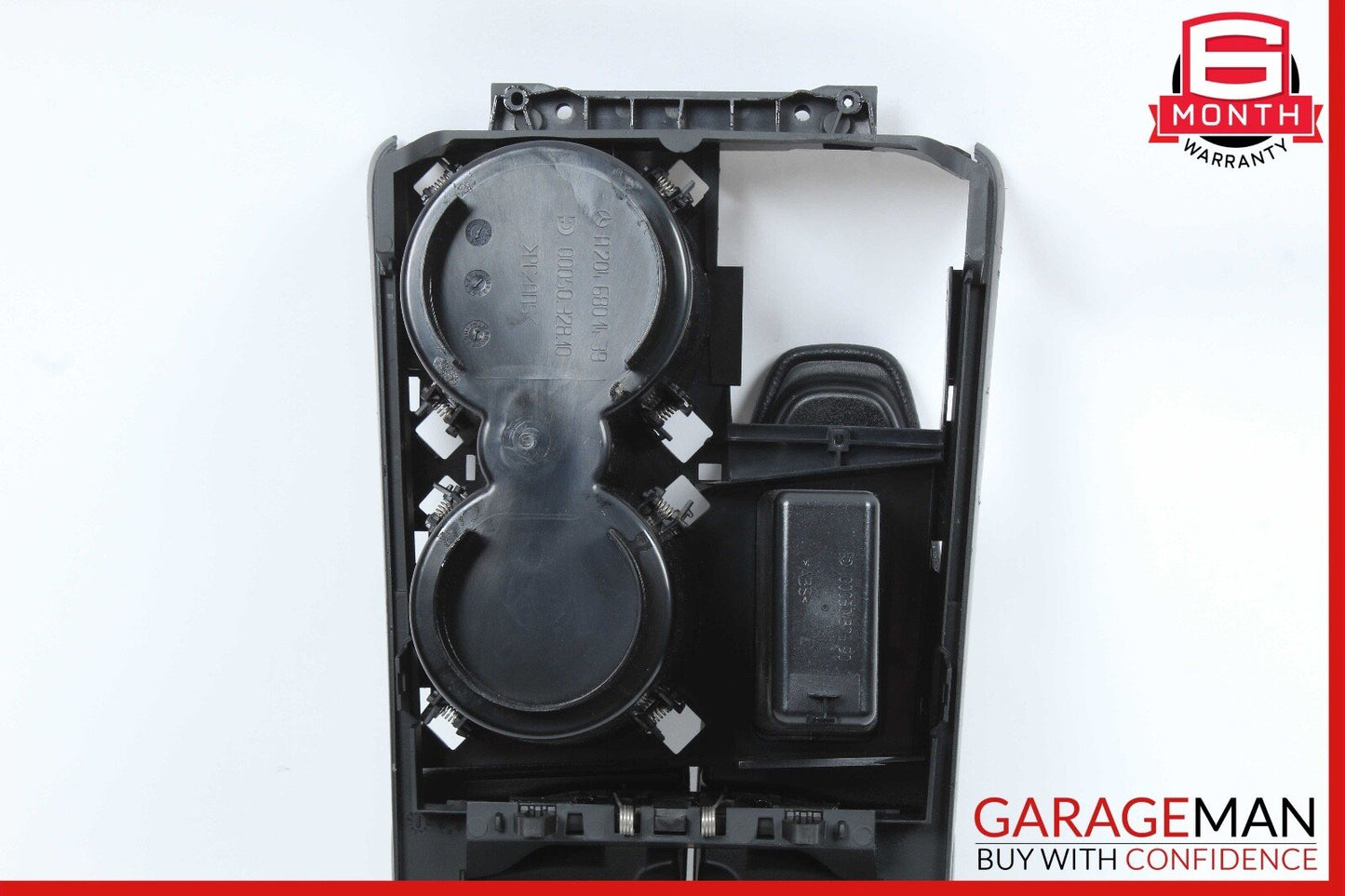 08-14 Mercedes W204 C300 C350 Center Console Armrest Cup Holder Assembly Black