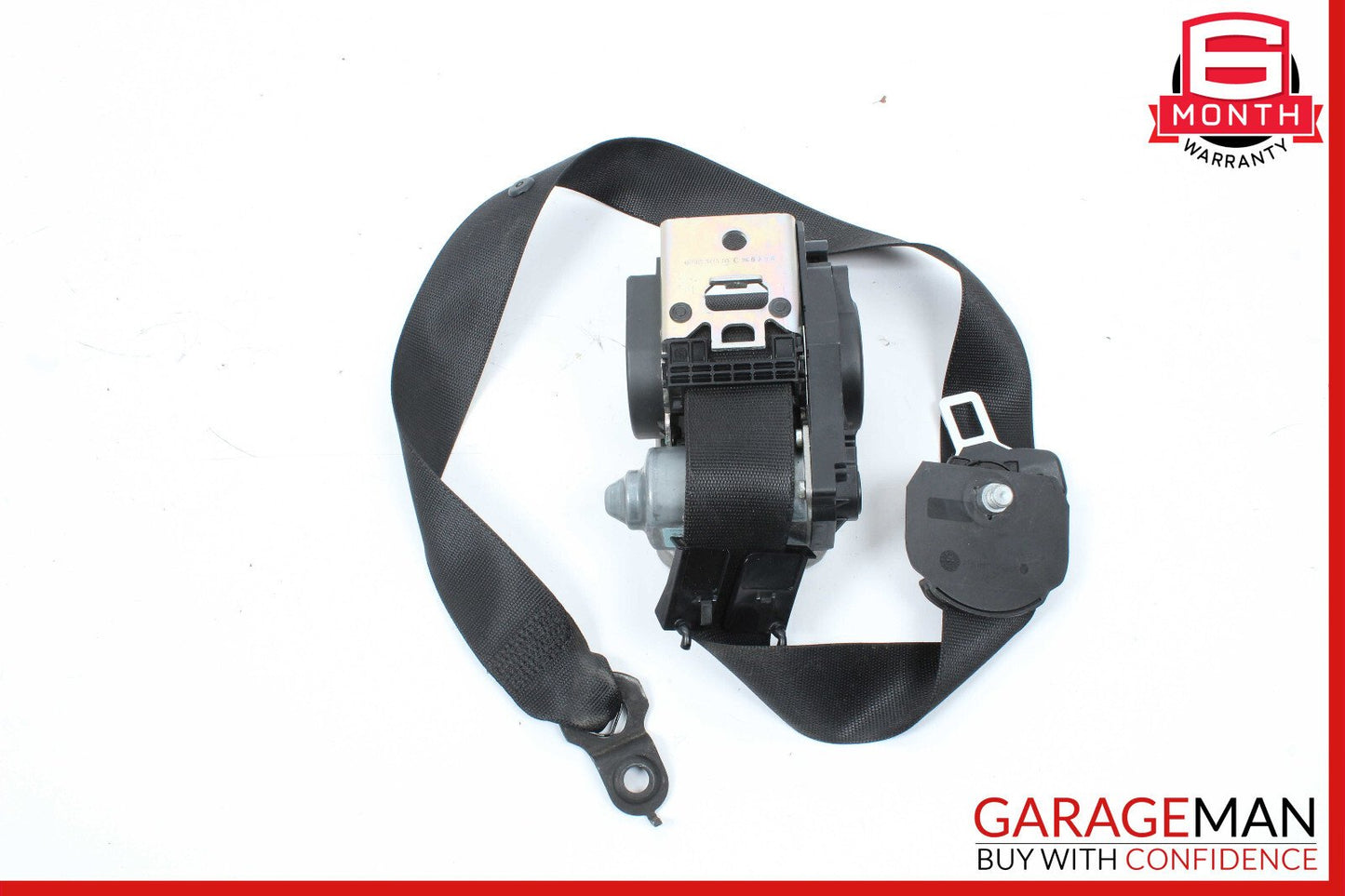 07-09 Mercedes W211 E320 CLS550 Front Right Passenger Side Seat Belt Black OEM