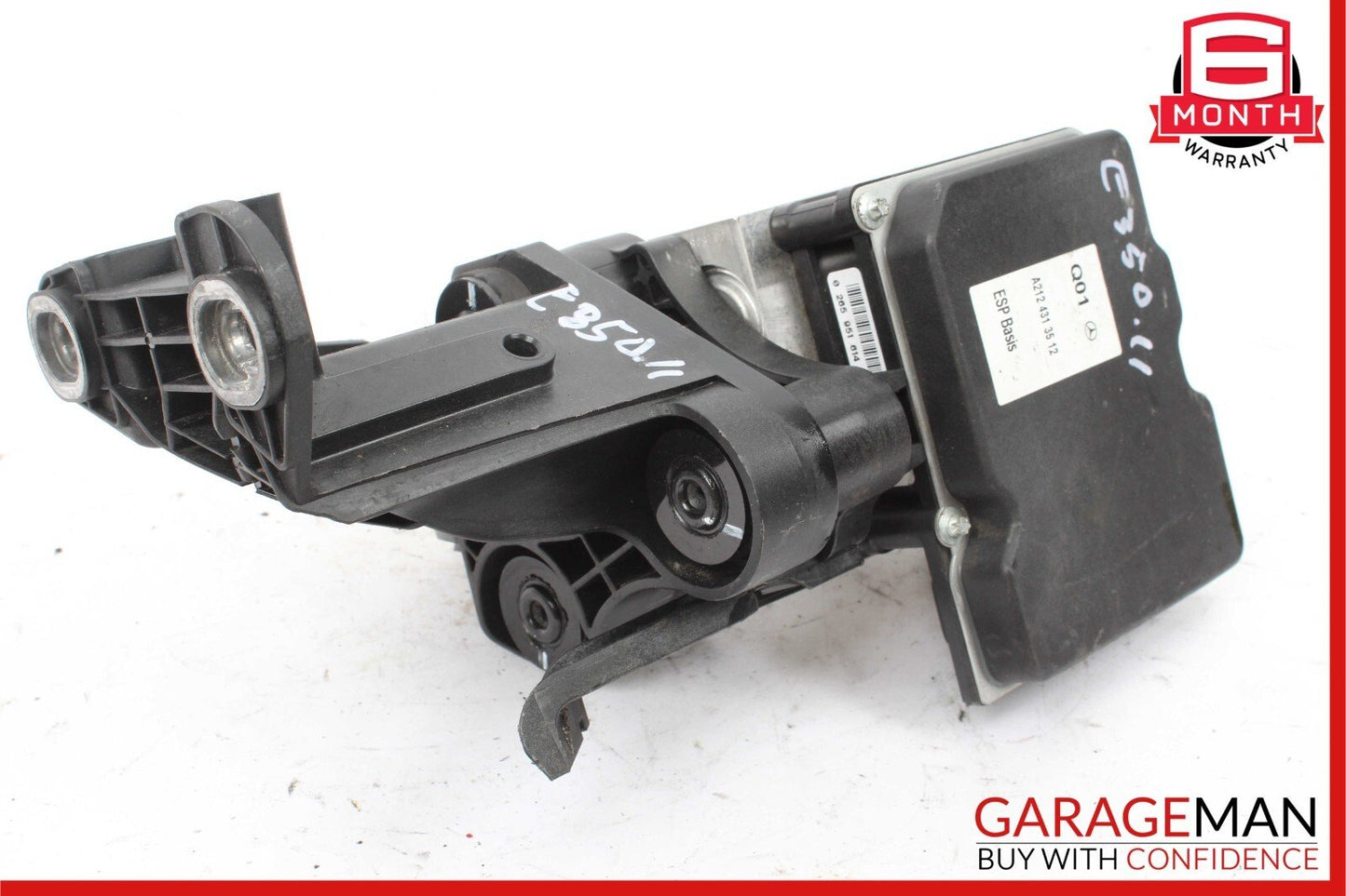10-16 Mercedes W212 E350 ABS Brake Hydraulic Pump Control Module Unit 2124313512