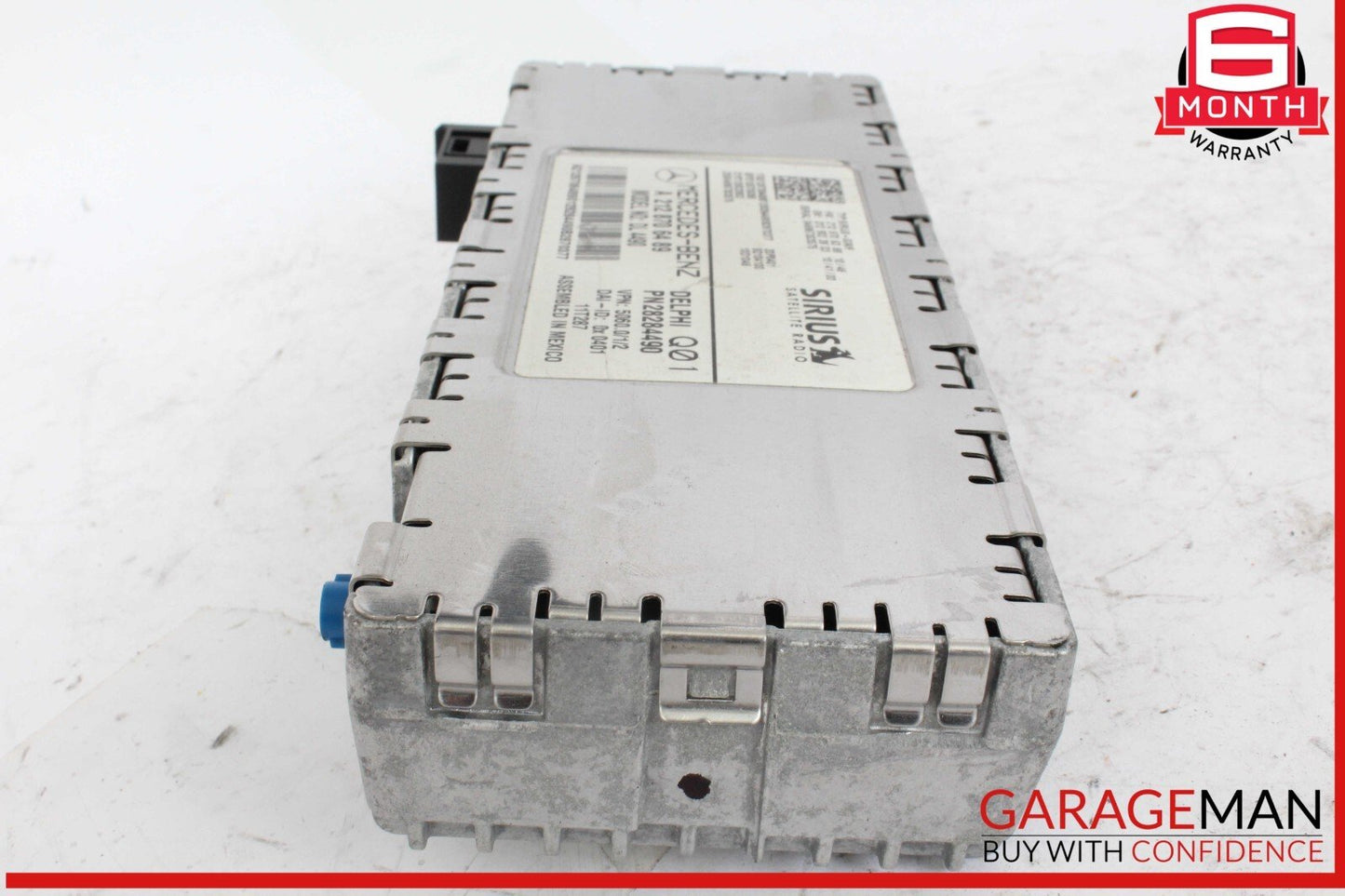 08-12 Mercedes W204 C250 Sirius Satellite Radio Receiver Module 2128706489 OEM