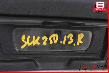 12-20 Mercedes R172 SLK350 Front Right Side Sun Visor Sunvisor Shade Cover