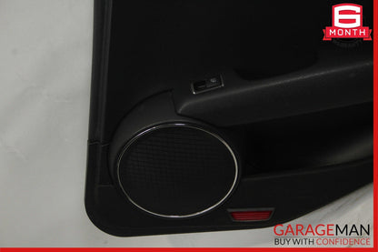 08-14 Mercedes W204 C300 Sedan Rear Right Interior Door Trim Panel Black