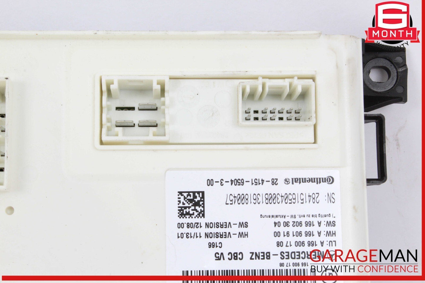 12-19 Mercedes X166 GL450 ML400 Front SAM Control Module Unit OEM