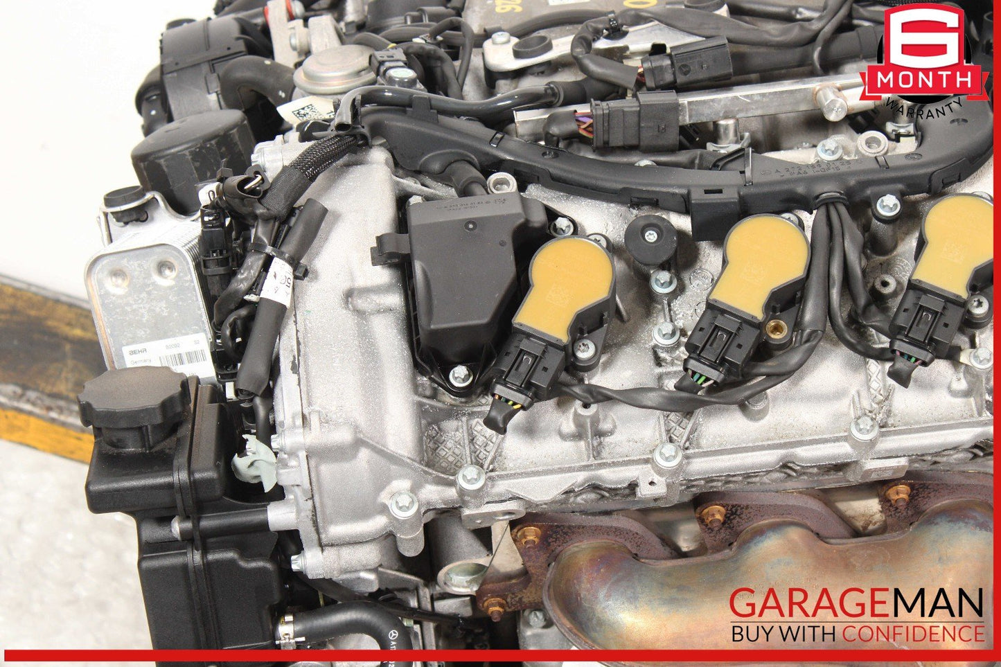 06-11 Mercedes R171 SLK280 3.0L V6 M272 Engine Motor Block Assembly OEM