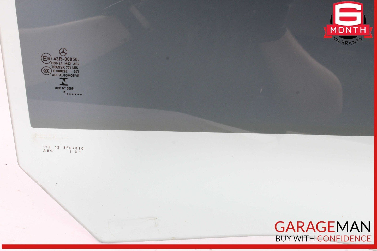 14-18 Mercedes W117 CLA250 Rear Right Passenger Side Door Window Glass OEM