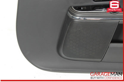 10-19 Jaguar XJ Rear Right Passenger Side Door Panel Cover Black OEM