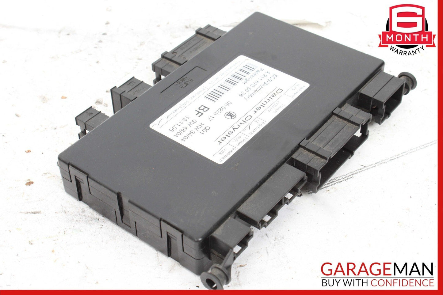 03-12 Mercedes GL450 ML550 CLS500 E350 Front Right Side Seat Control Module Unit