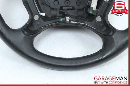 06-09 Mercedes W219 CLS500 E550 4 Spoke Steering Wheel Black OEM
