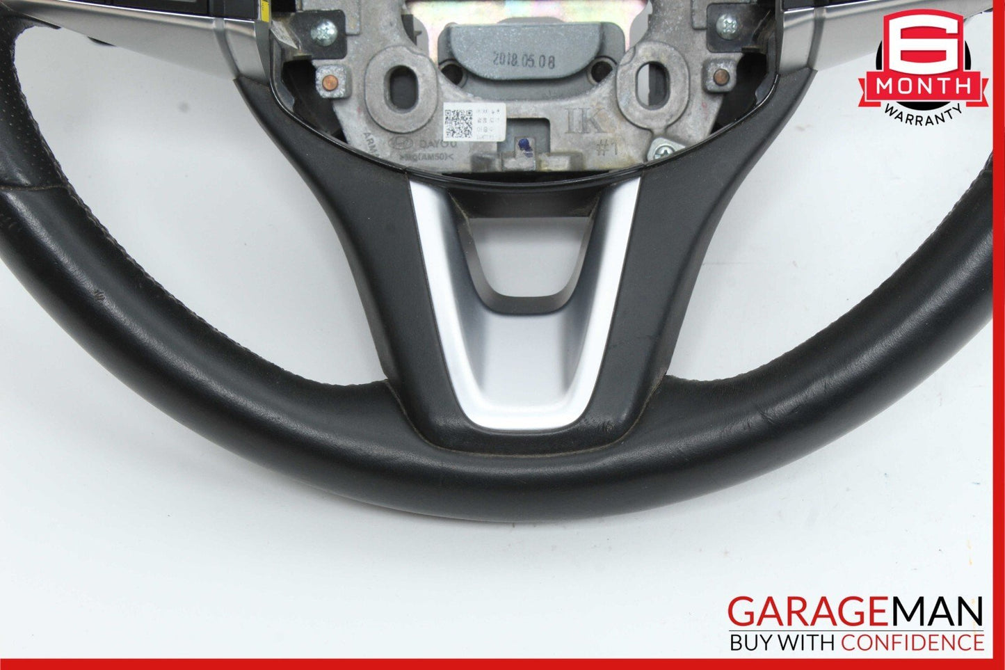 19-21 Genesis G70 Heated Steering Wheel w/ Smart Cruise Black Leather OEM