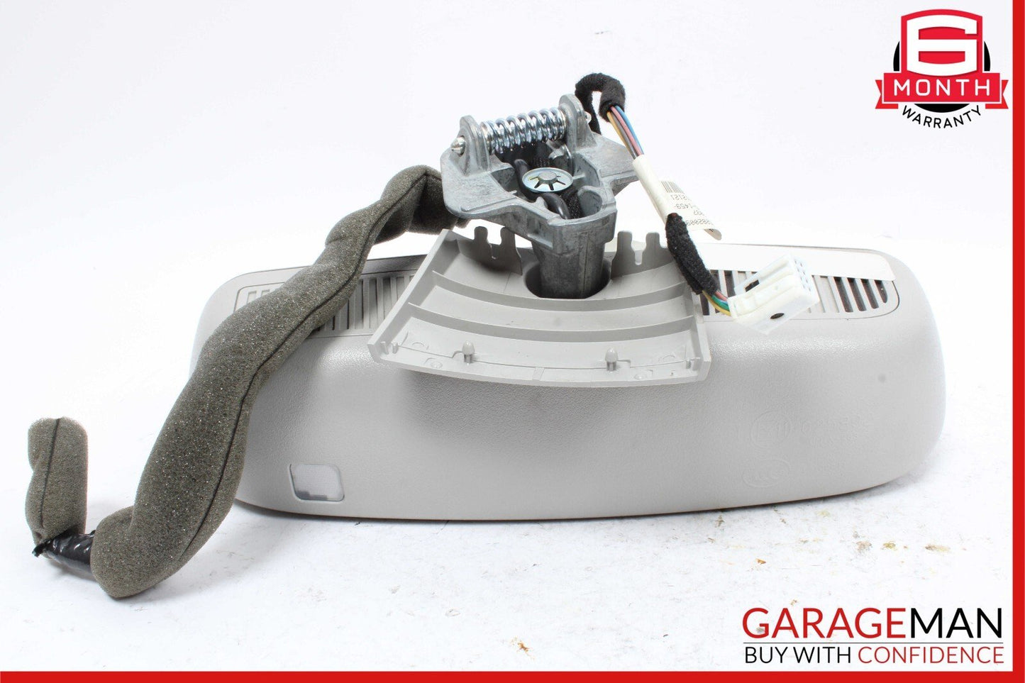10-16 Mercedes W204 C250 E350 E550 Interior Upper Rear View Mirror Cover Gray