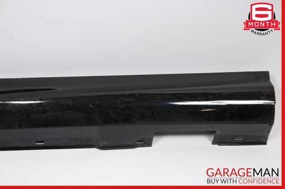 08-14 Mercedes W204 C300 C350 Left Side Skirt Rocker Moulding Cover Panel Black