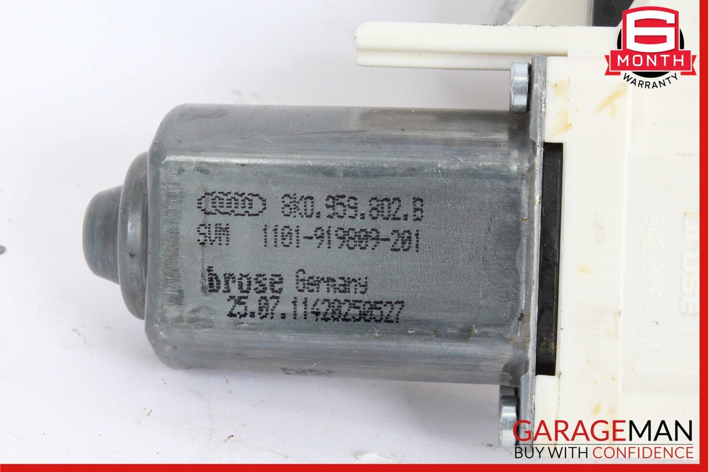 11-18 Audi A8 Quattro Front Right Passenger Door Window Motor Unit 8K0959802 OEM