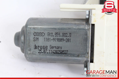 11-18 Audi A8 Quattro Front Right Passenger Door Window Motor Unit 8K0959802 OEM
