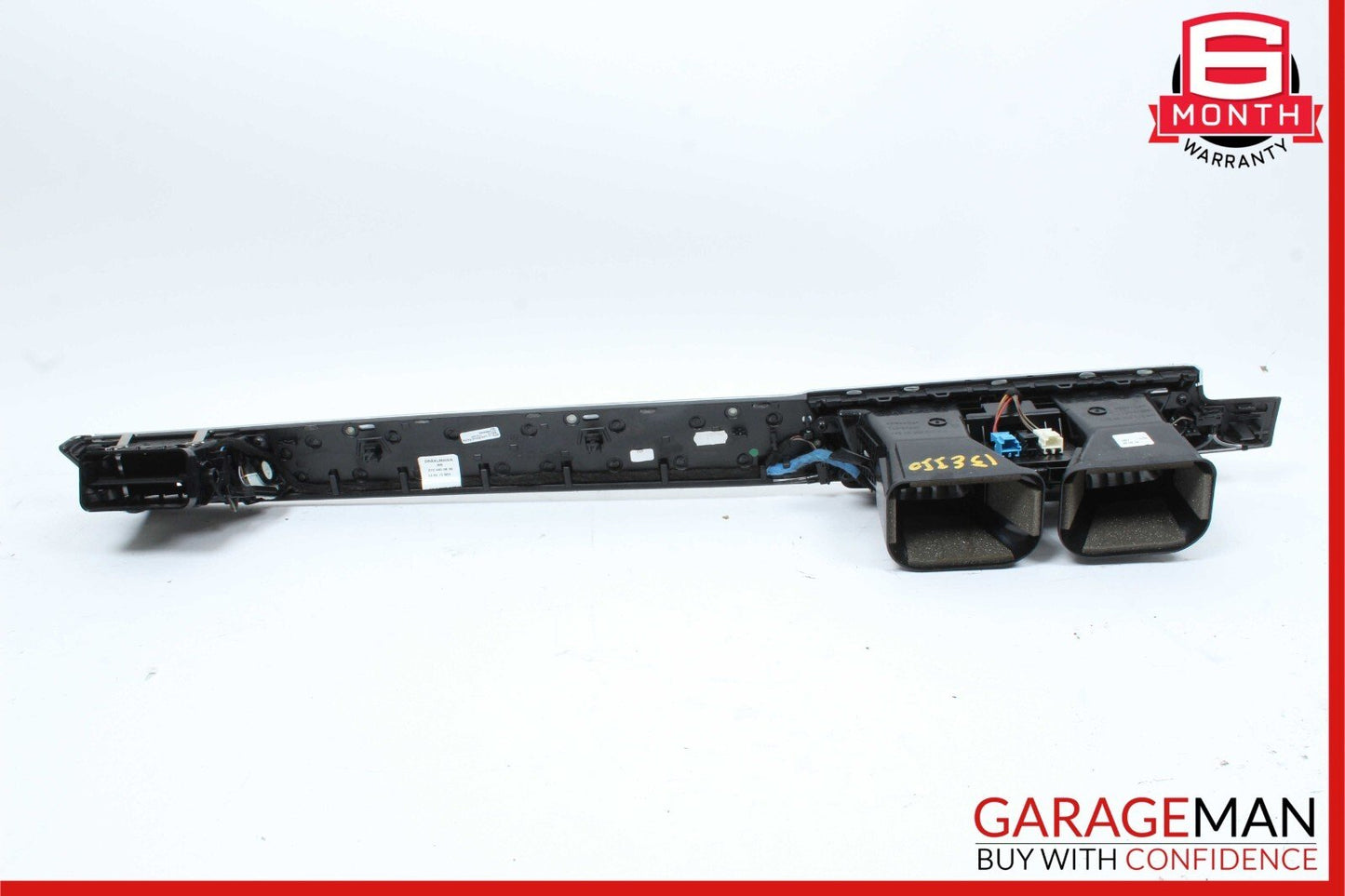 10-13 Mercedes W212 E350 Front Center Dash AC A/C Air Vent Grille Trim Assembly