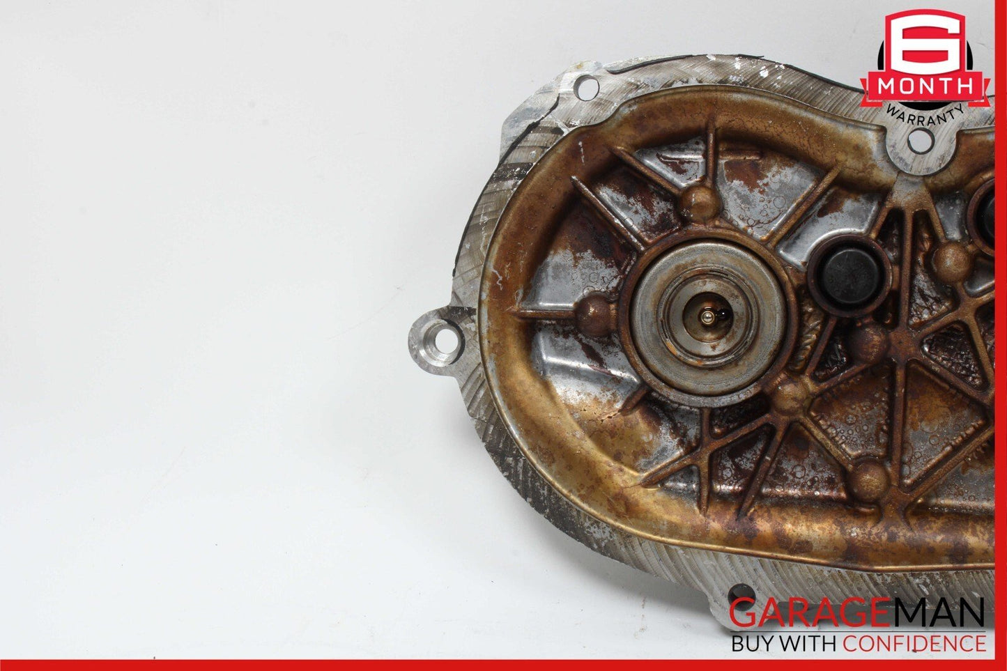 06-13 Mercedes W164 ML350 S550 Front Right Engine Timing Chain Cover Plate OEM