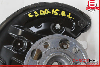 15-20 Mercedes W205 C300 C350e Rear Left Side Spindle Knuckle Wheel Hub OEM