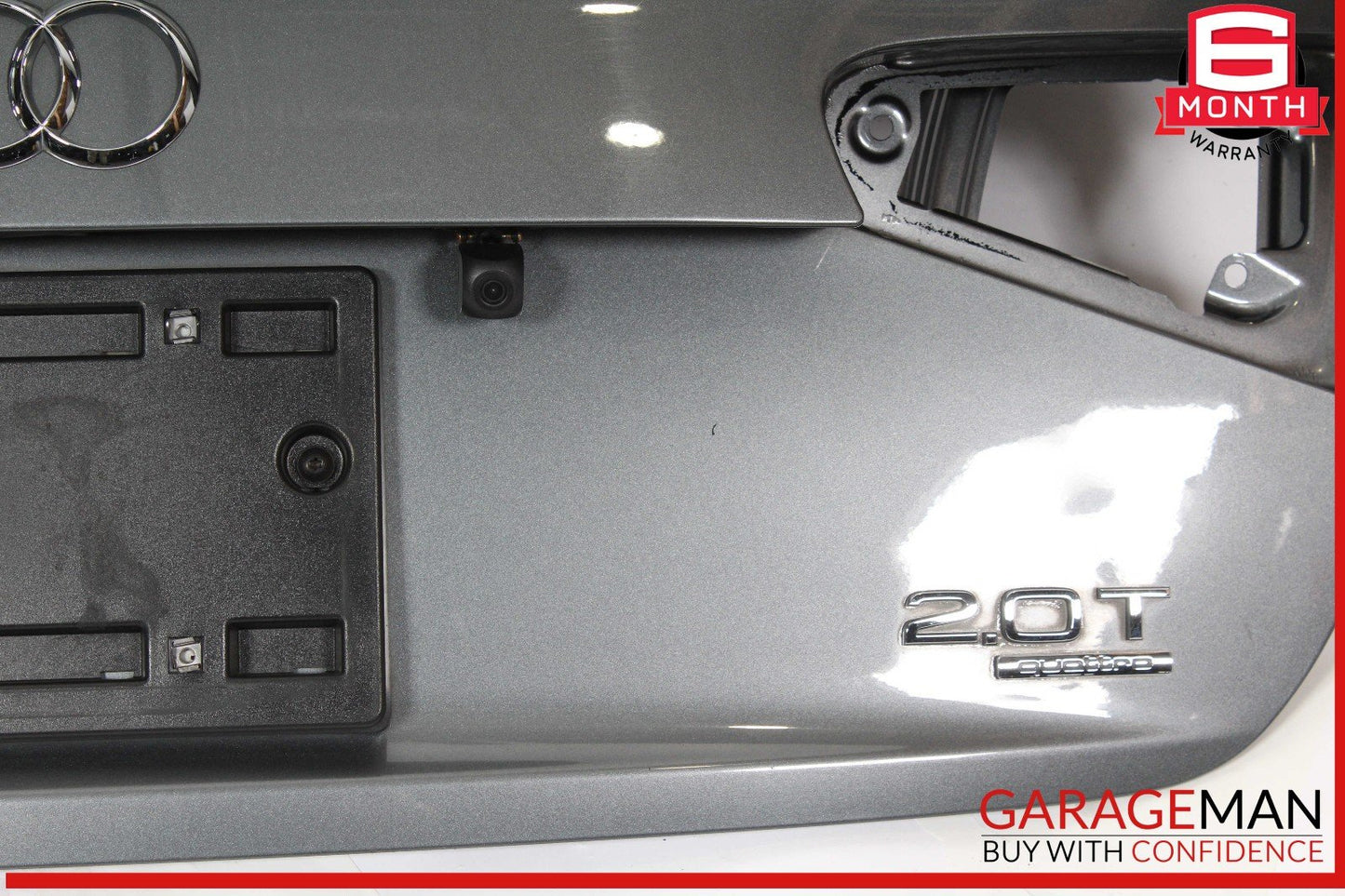 12-16 Audi A4 Rear Trunk Lid Deck Shell Panel Cover OEM