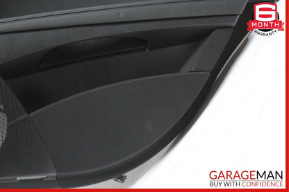 07-09 Mercedes W211 E350 Rear Right Side Interior Door Panel Black OEM