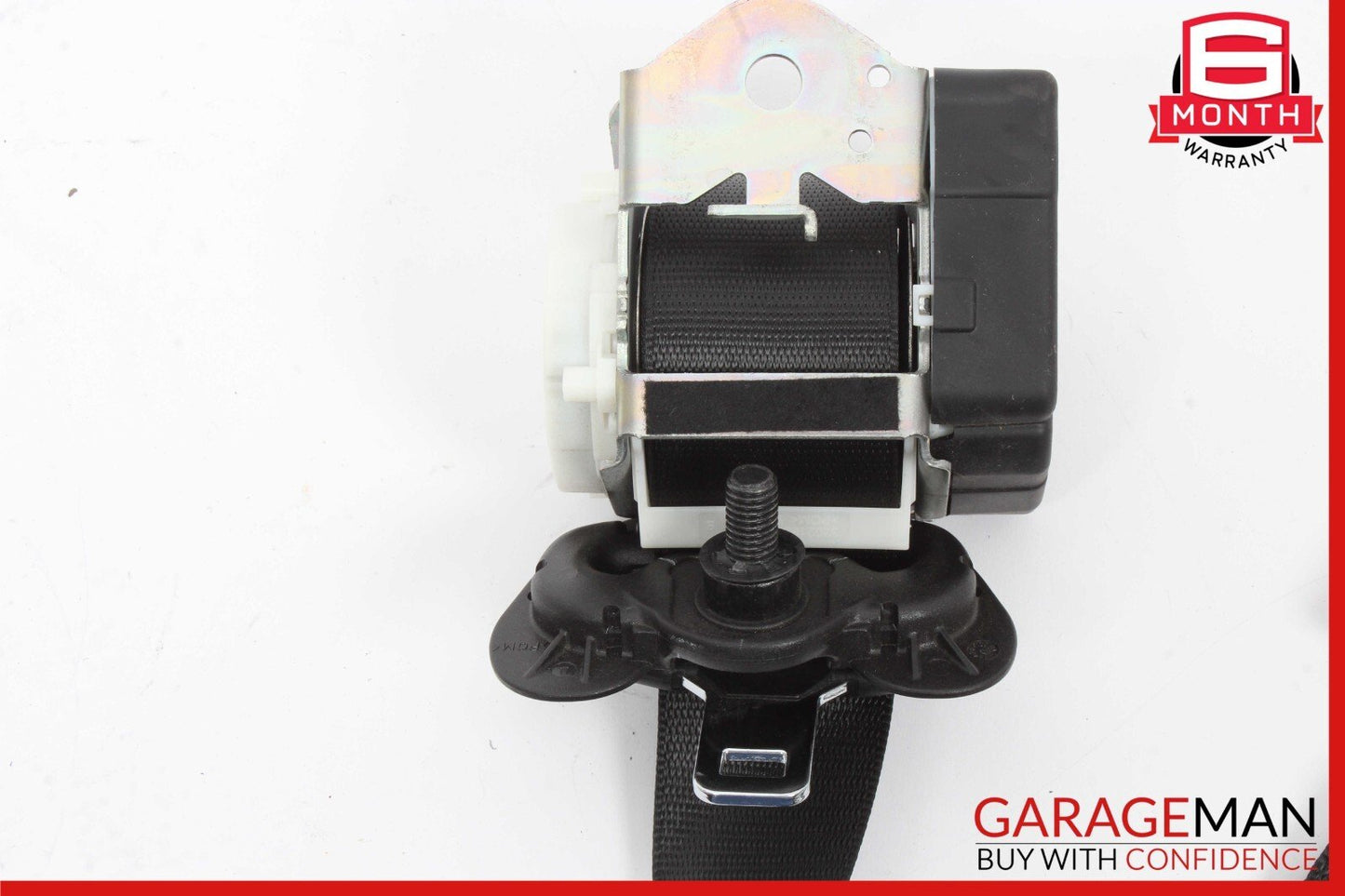 14-19 Mini Cooper Hardtop Rear Left Side Seatbelt Seat Belt Retractor Black OEM