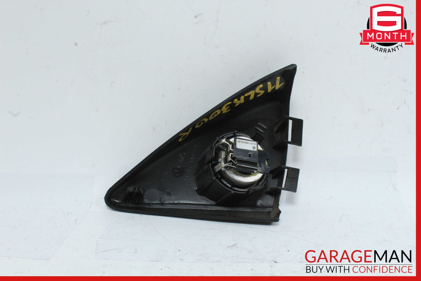 05-11 Mercedes R171 SLK300 SLK280 Right Passenger Door Tweeter Speaker Cover OEM