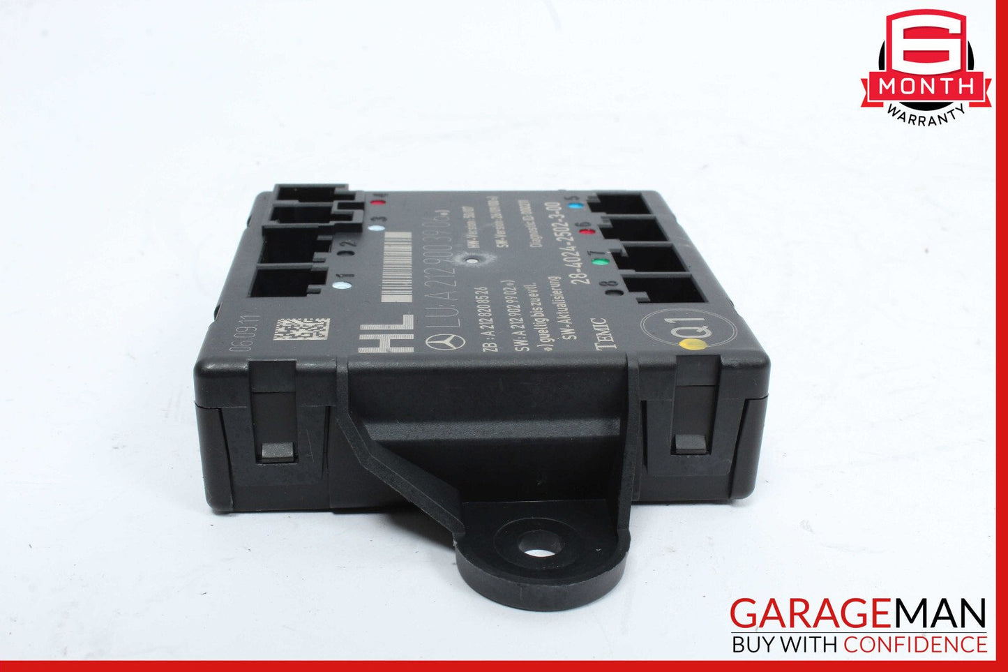 08-14 Mercedes-Benz C250 W204 Left Rear Door Control Module 2129003906 OEM