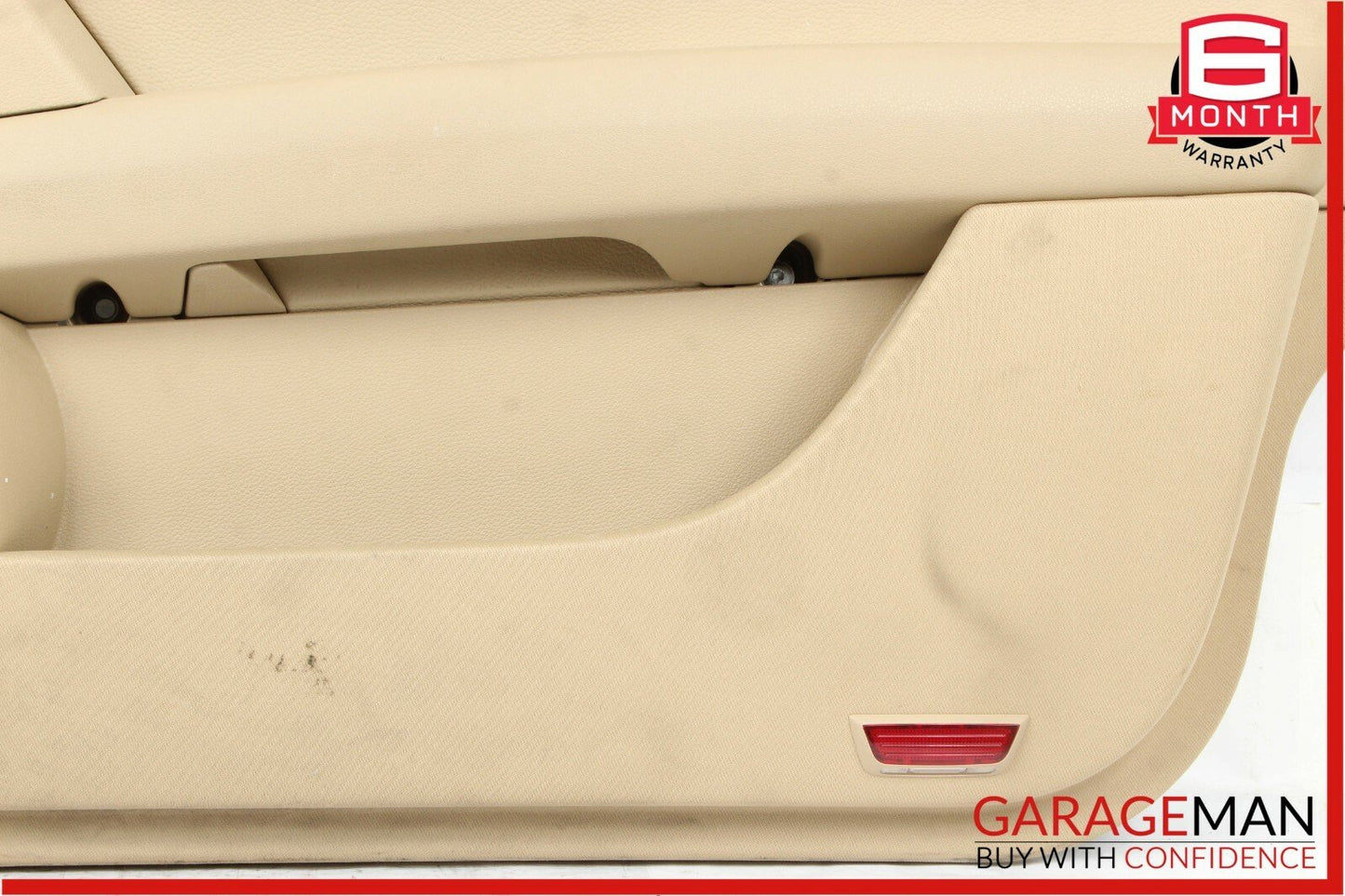 08-14 Mercedes W204 C250 C300 Front Right Side Interior Door Panel Trim Brown