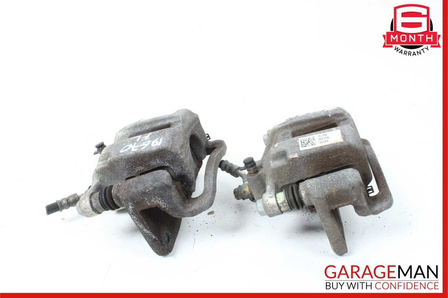 19-21 Genesis G70 Front Left/Right Side Brake Calipers Assembly Set of 2 Pc OEM