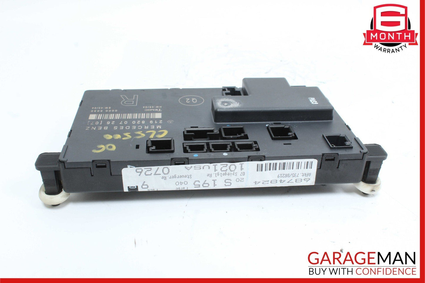 06-11 Mercedes W219 CLS550 Front Right Passenger Side Door Control Module Unit