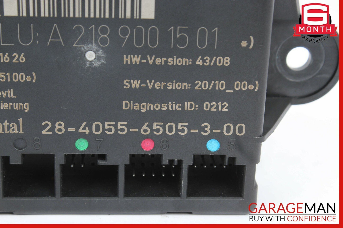 08-15 Mercedes W204 C250 C350 Rear Right Passenger Side Door Control Module OEM