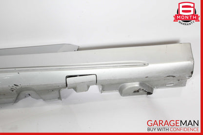 15-20 Mercedes W205 C300 AMG Right Side Skirt Rocker Panel Silver OEM