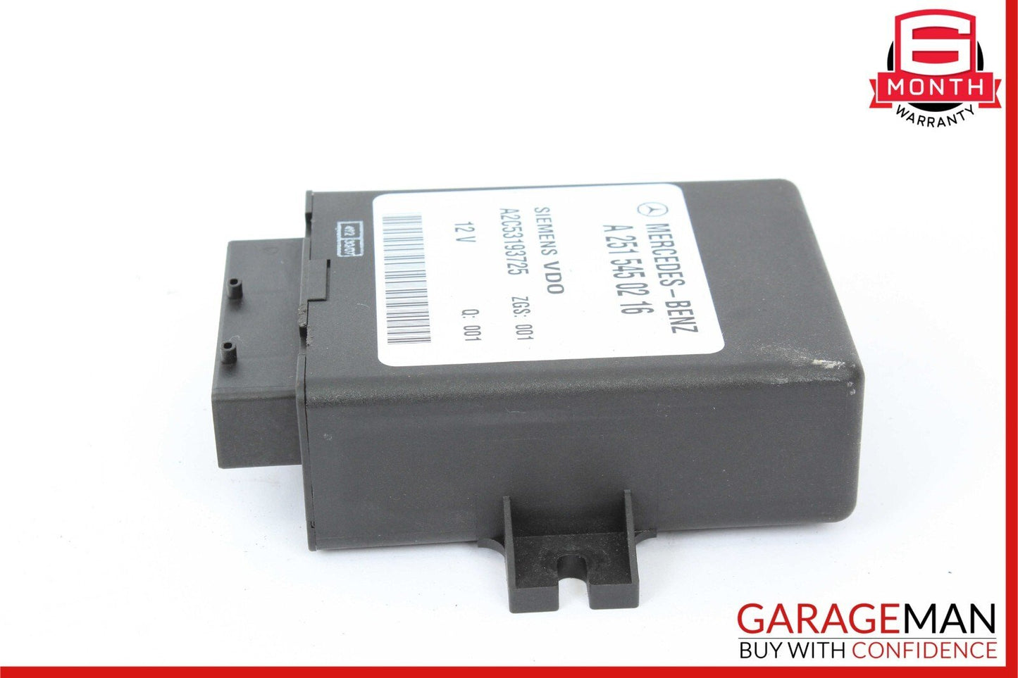 06-13 Mercedes W251 R350 E350 Rear Air Suspension Control Module Unit