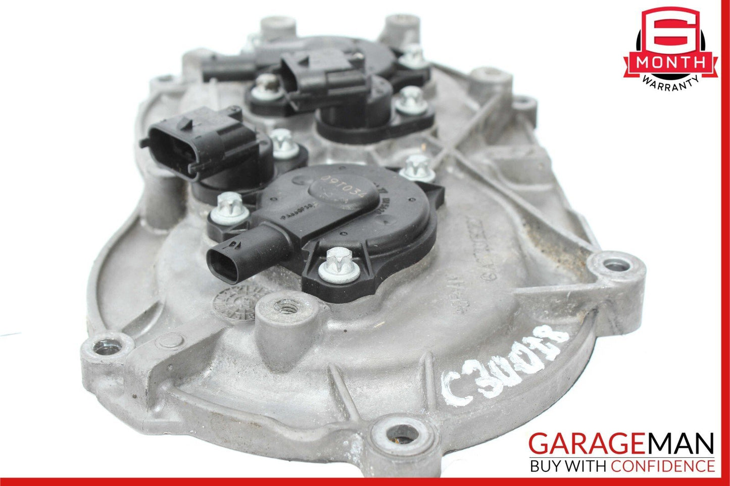 05-13 Mercedes W204 C300 Front Left Side Engine Timing Chain Cover Plate OEM