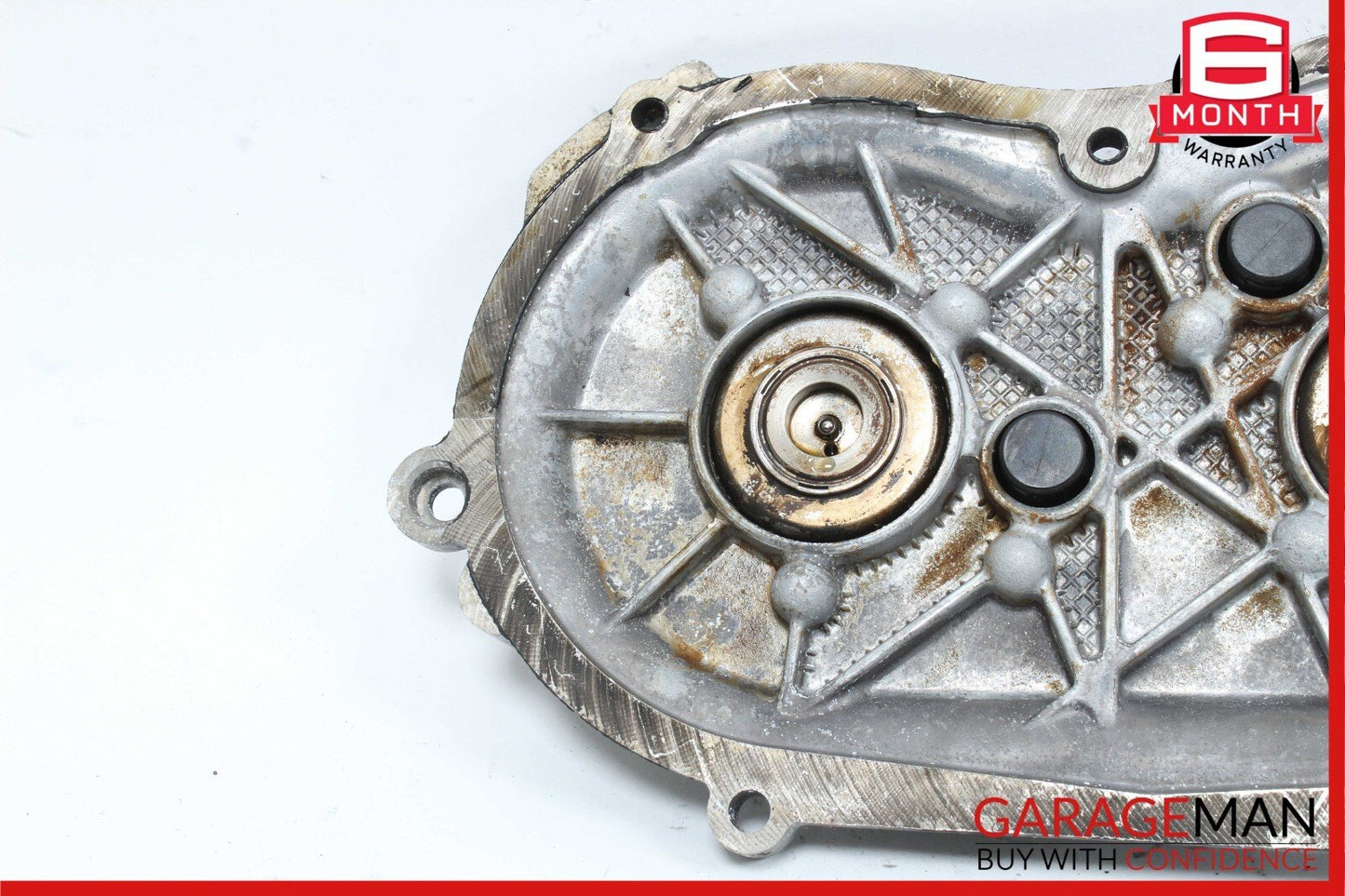 05-13 Mercedes W204 C300 Front Left Side Engine Timing Chain Cover Plate OEM