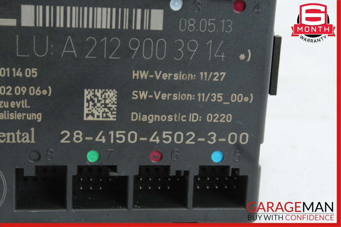 08-14 Mercedes W204 C250 C350 Front Left Side Door Control Module Unit OEM