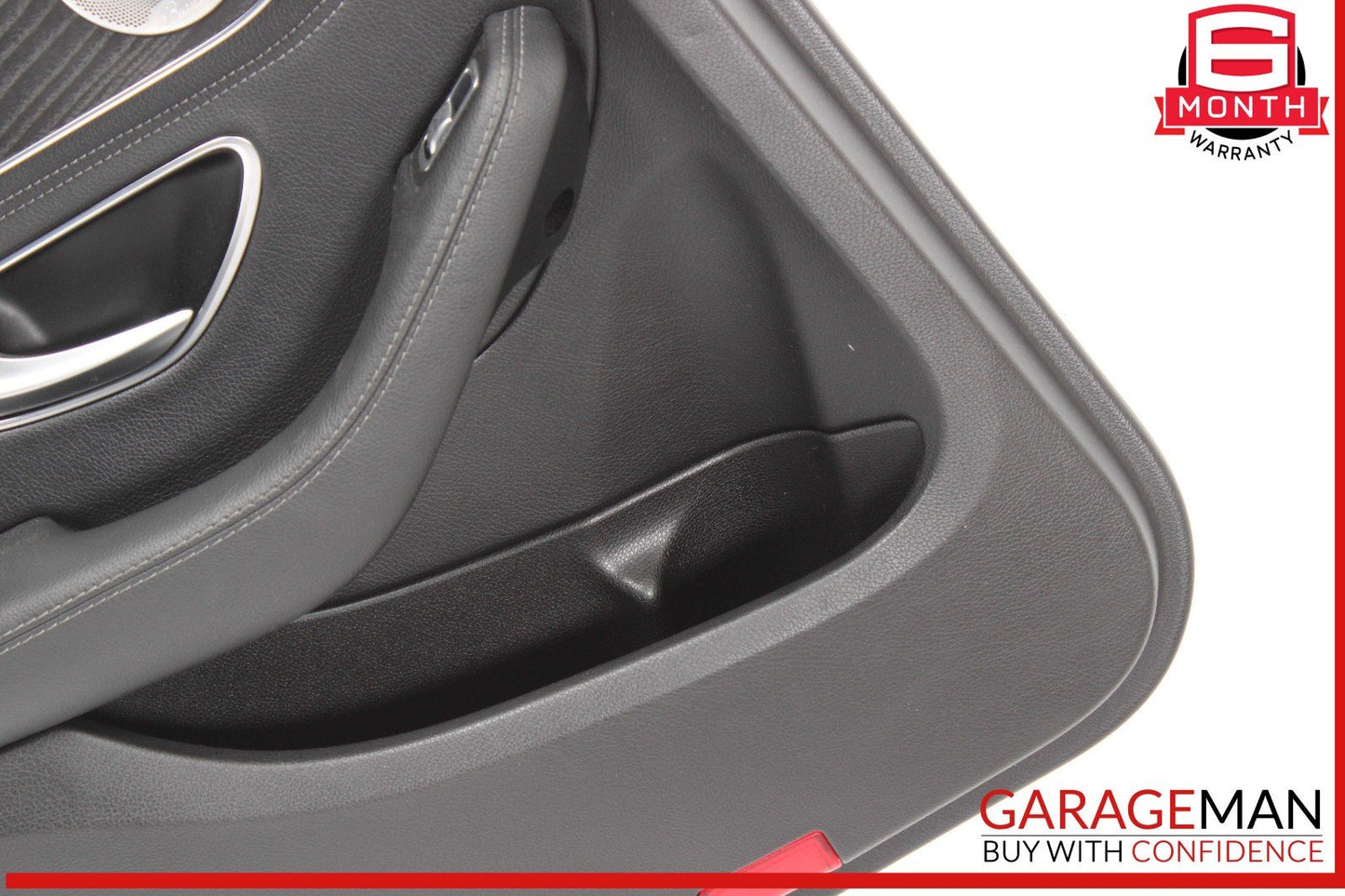 15-20 Mercedes W205 C300 Sedan Rear Left Interior Door Trim Panel Cover OEM