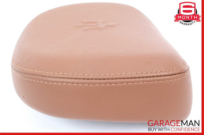 14-17 Maserati Ghibli Front Right / Left Seat Headrest Head Rest Brown
