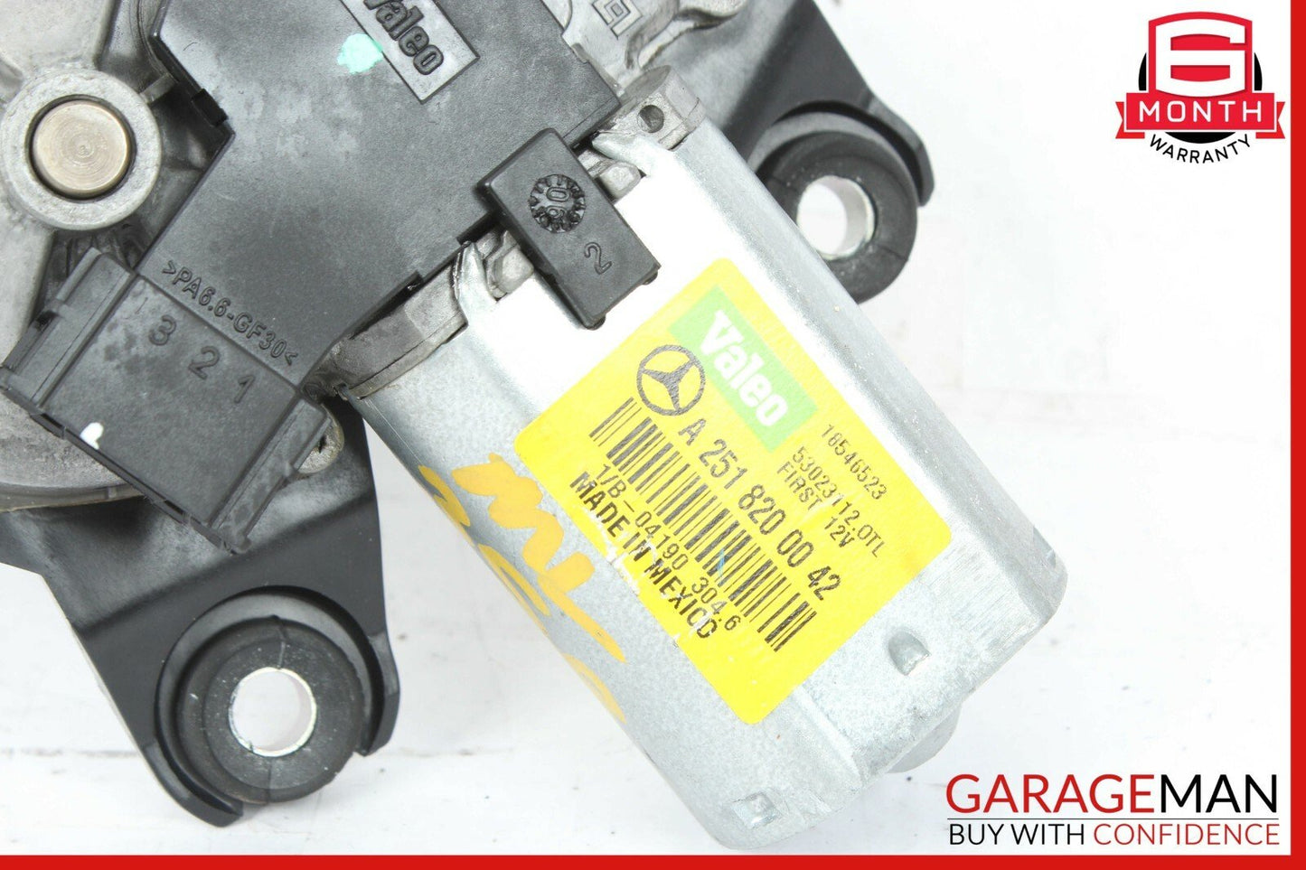 06-12 Mercedes X164 GL450 R550 ML450 Rear Windshield Glass Wiper Motor OEM