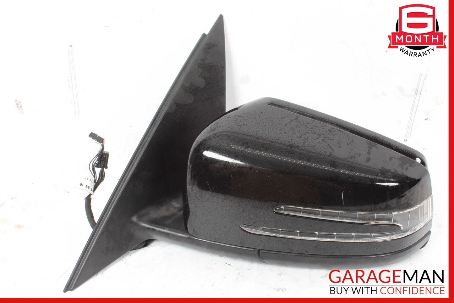 10-11 Mercedes W204 C300 C350 Front Left Driver Side Rear View Door Mirror OEM
