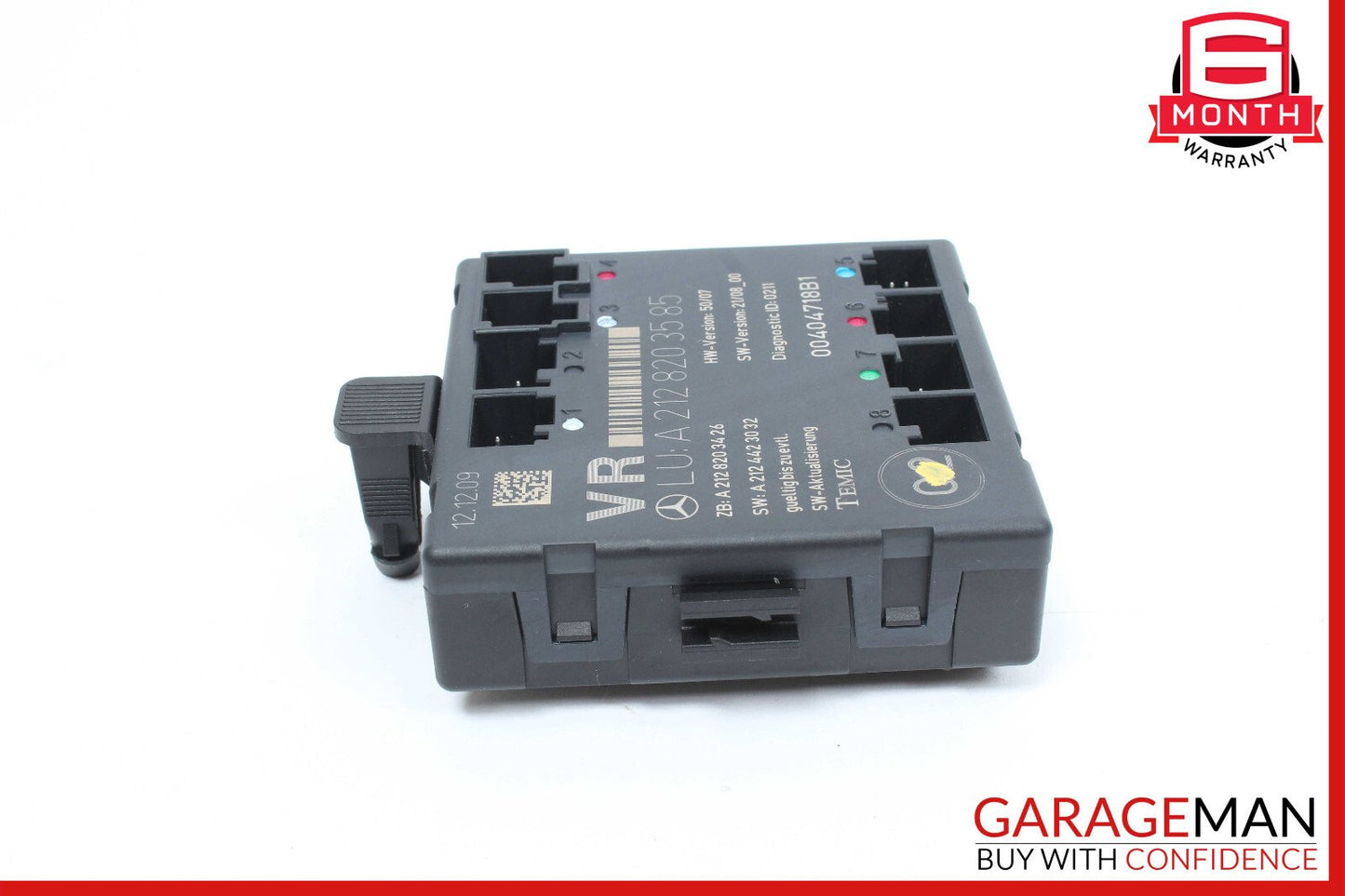 08-14 Mercedes W204 C300 Front Right Passenger Side Door Control Module OEM