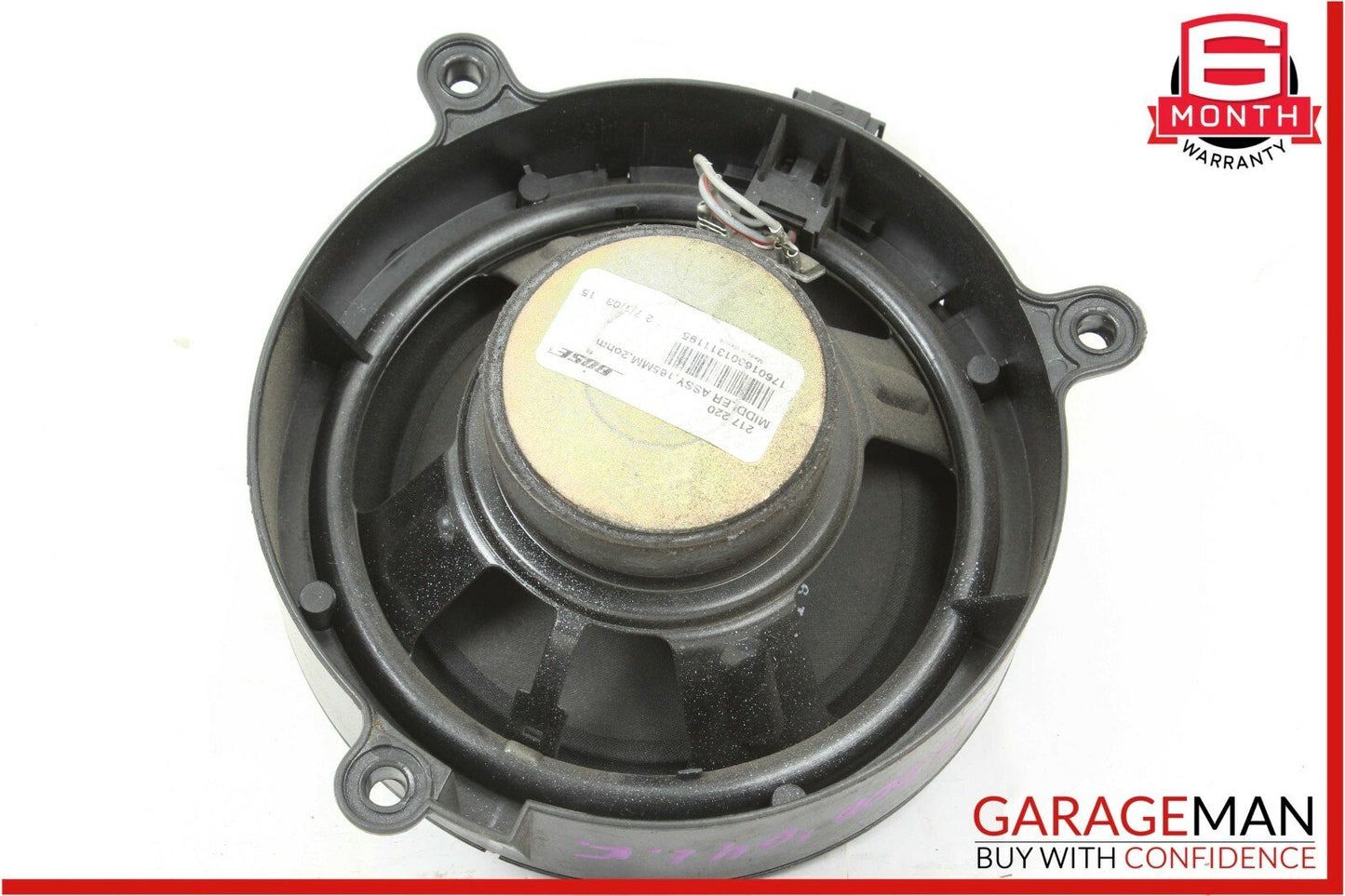 03-09 Mercedes W209 CLK320 Rear Left & Right Side Door Sound Speaker Set of 2