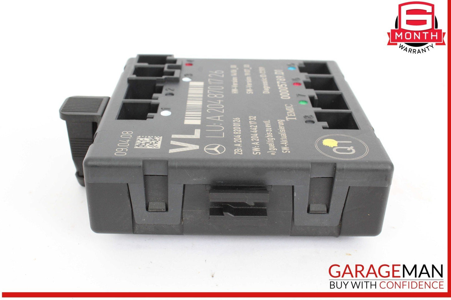 08-14 Mercedes W204 C300 C350 Front Left Side Door Control Module 2048701726 OEM