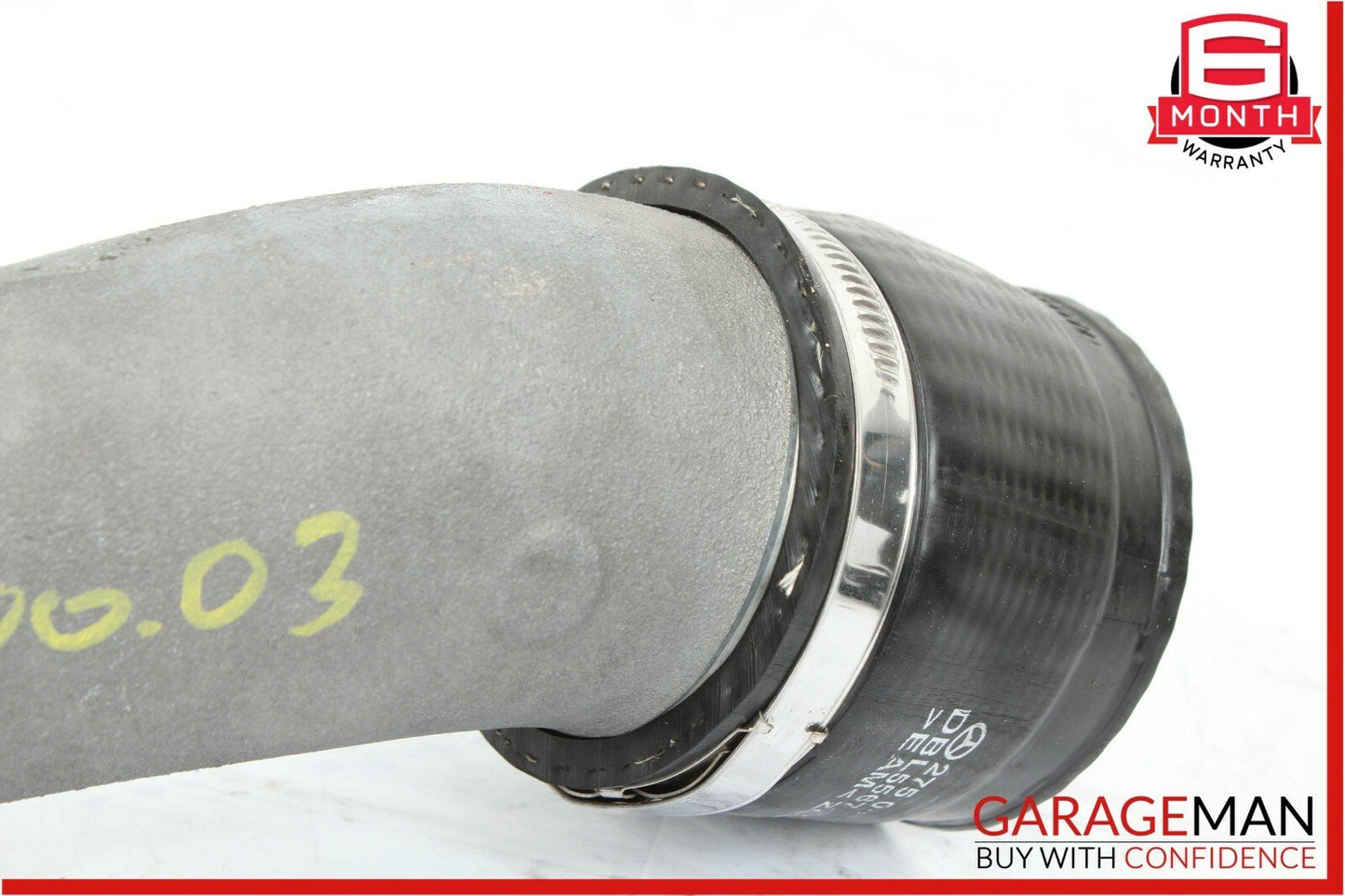 03-12 Mercedes W221 S600 CL65 AMG Left Side Turbocharger Hose Pipe 2750980707