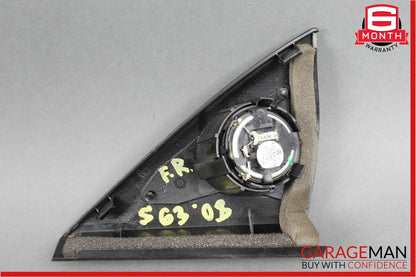07-13 Mercedes W221 S63 AMG S550 Front Right Side Tweeter Speaker Cover Black