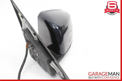 12-14 Mercedes W204 C300 Front Left Side Mirror Door Rear View Glass Blue OEM