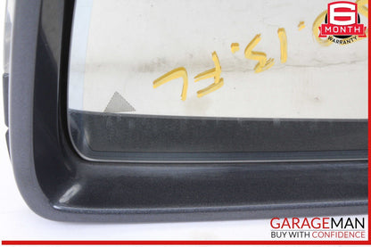 12-16 Mercedes X166 GL450 Front Left Side Door Rear View Mirror w/ Blind Spot