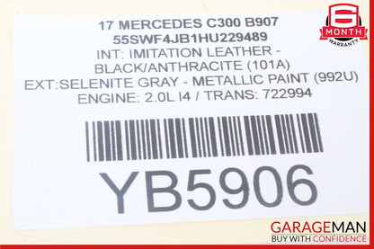 15-20 Mercedes W205 C300 GLC43 AMG Electronic Parking Button Switch