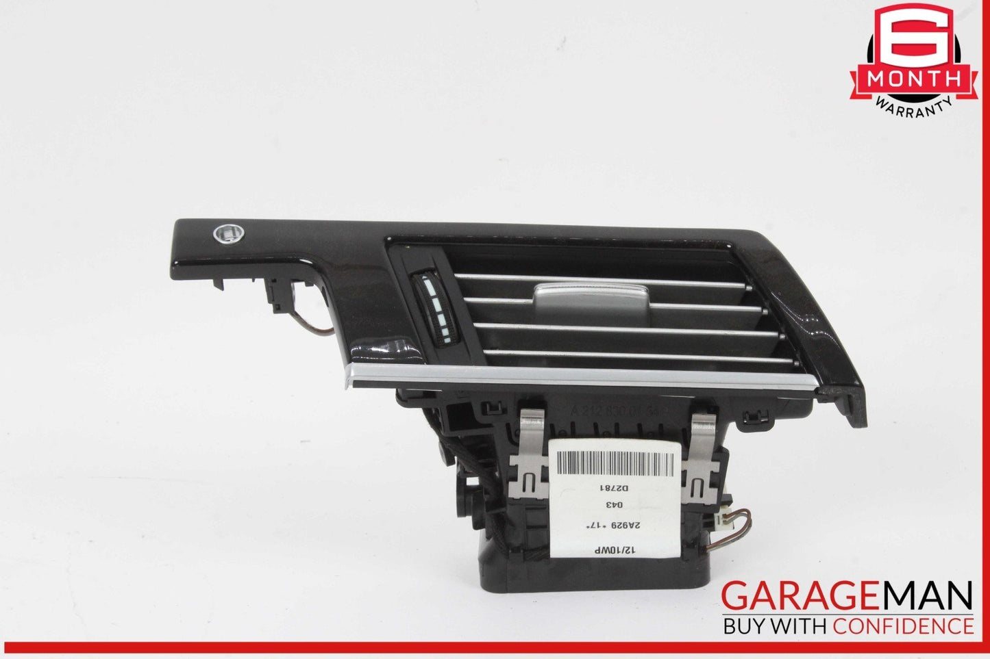 10-13 Mercedes W212 E350 E400 Dashboard Dash AC A/C Air Vent LeftÂ Trim OEM