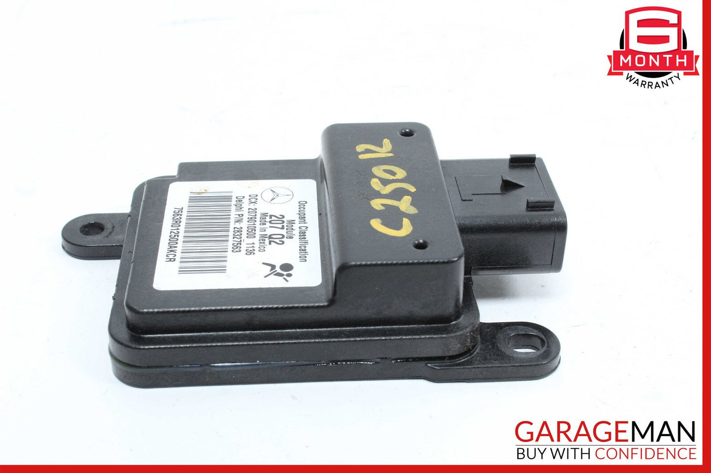 12-14 Mercedes W204 C250 C300 Seat Occupancy Sensor Mat SRS Module OEM